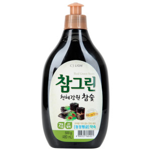 Средство для мытья посуды Lion Korea Chamgreen Древесный уголь 500 гр