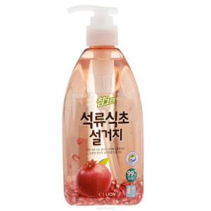 Средство для мытья посуды Lion Korea Chamgreen Гранатовый уксус дозатор 470 гр