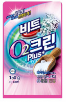 Пятновыводитель-отбеливатель Lion Korea Clean plus 150 гр