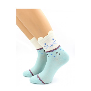 Носки Hobby Line женские Зайки с ушками размер 36-40