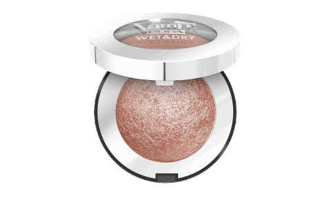 Тени для век Pupa Vamp! Wet&Dry  запечённые с Сияющим Финишем тон 103 Rose Gold 1 гр