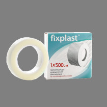 Лейкопластырь Fixplast медицинский на полимерной основе 1*500 см