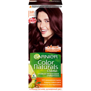 Краска для волос Garnier питательная  оттенок  3.61 Сочная Ежевика - 1