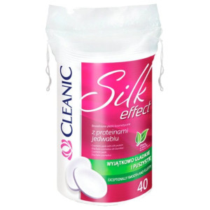 Диски гигиенические Cleanic silk effect овальные 40 шт