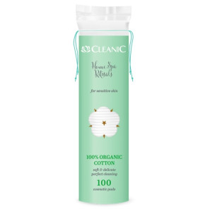 Ватные диски Cleanic home spa rituals organic 100 шт
