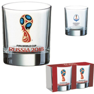 Набор стаканов Кружки Разные Эмблема FIFA 2шт 300 мл