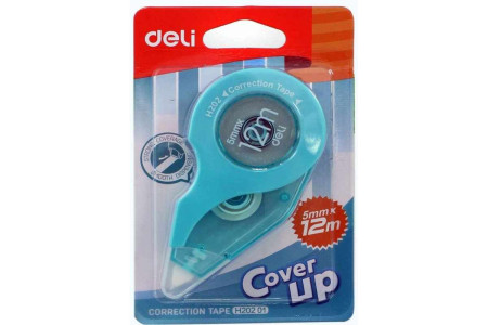 Корректор КАНЦТОВАРЫ разное роликовый Deli Cover Up 5 мм х 12 м