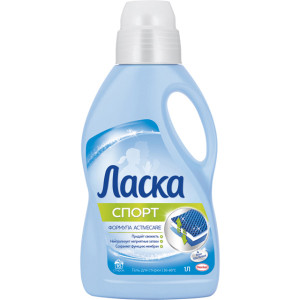 Гель для стирки Ласка Active&Fresh Спорт гель 1 л
