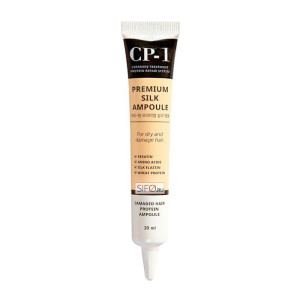 Сыворотка для волос Esthetic House несмываемая с протеинами шелка CP-1 Premium Silk Ampoule 20 мл