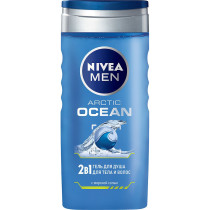 Гель для душа Nivea Men Arctic Ocean 2 в 1 c морской солью 250 мл