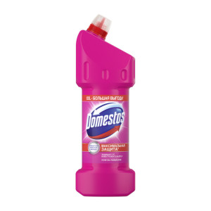 Чистящее средство Domestos Розовый шторм Максимальная защита 1.5 л