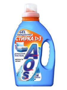 Гель для стирки AOS Домашний текстиль гель 1.3 л