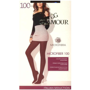 Колготки Glamour  Microfiber 100 den цвет nero размер 2