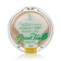 Пудра для лица TF cosmetics Compact Powder Green Tea тон 02 слоновая кость 12 гр