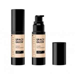 Хайлайтер Art Visage Space glow Жидкий для лица и тела оттенок 21 sunset 20 мл