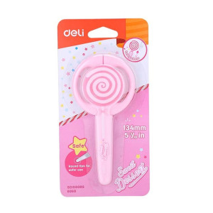 NO E6069 DELI Ножницы Lollipop 13,4см нержав.сталь