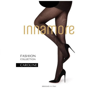 Колготки Innamore Caroline 20 Den цвет Nero сетка размер 2