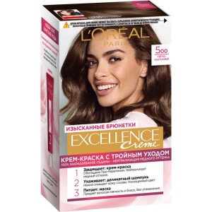 Краска для волос L`Oreal Paris Excellence оттенок 5.00 Шоколадный - 1