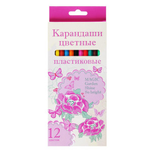 Джуниор гарден Карандаши 12цв шестигр. заточенные