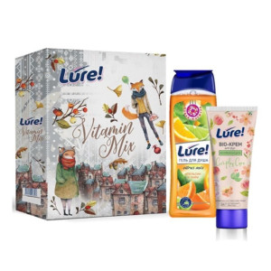 ПН LURE VITAMIN MIX (Гель д/душа Цитрусовый Микс 260мл + BIO-крем д/рук Комплексный уход 75мл)