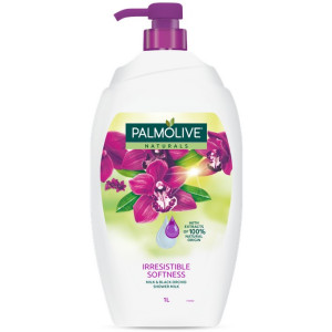 Гель для душа Palmolive Роскошная мягкость черная oрхидея и увлажняющее молочко 1 л