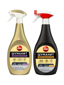 Bagi Шуманит EXTRA 400 мл Пена д/удал. жиров с плит и духовок