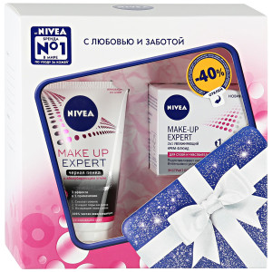 Подарочный набор Nivea Make-Up Expert с косметичкой