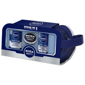 Подарочный набор Nivea Men Защита и уход Пена для бритья и Бальзам после бритья