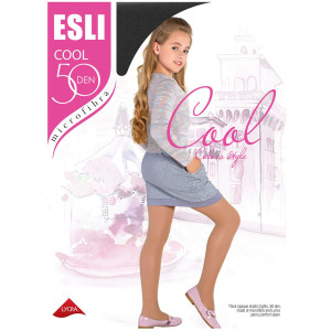 Cool (Esli) Колготки дет 50д матов. coral 116-122