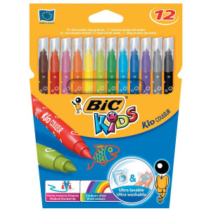Фломастеры Biс Kid Couleur 12 цветов
