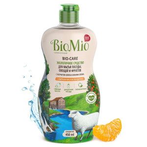 Средство для мытья посуды BioMio Bio-Care с эфирным маслом мандарина 450 мл