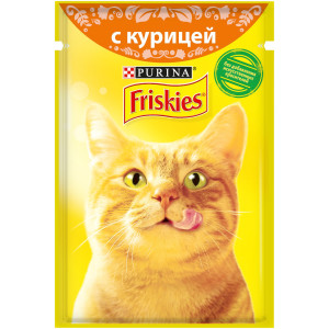 FRISKIES Курица в подл 85г