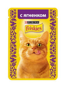 FRISKIES Ягненок в подл 85г