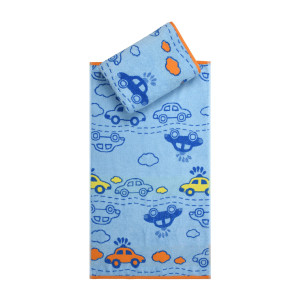 Полотенце  Cleanelly Toy cars махровое детское 50 х 90 см