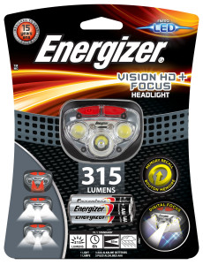 Фонарь налобный Energizer Premium Vision HD+ Focus Headlight