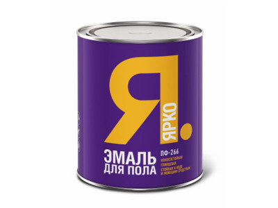 Эмаль ПФ-266 Ярко для пола золотистая 2.7 кг