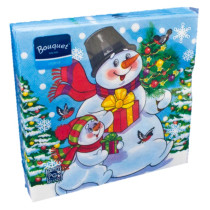 Салфетки бумажные Китай Bouquet Original 33х33 см 3-х слойные 20 шт