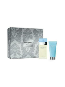 Подарочный набор Dolce&Gabbana Light Blue Eau Intense pour femme Туалетная вода 50 мл и крем для тела 100 мл