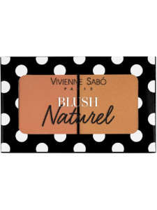 Румяна Vivienne Sabo Naturel  двойные тон 01 пастельно-розовый 6 гр - 1