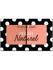 Палетка румян Vivienne Sabo Naturel  двойные тон 02 персиковый 6 гр - 1
