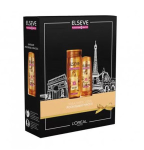 Подарочный набор L`Oreal Paris Elseve Роскошь Питания 6 масел Шампунь 400 мл и Бальзам 200 мл - 1