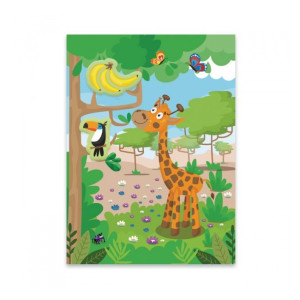 AL 48354 Феникс Аппликация  "В джунглях" с наклейк