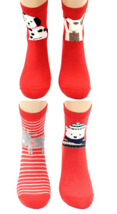 Носки Hobby Line женские Животные 36-40 см