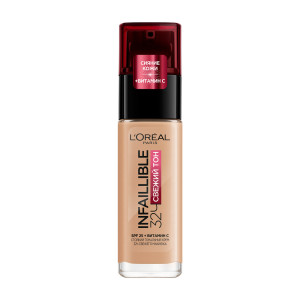 Тональный крем L`Oreal Paris Infaillible Свежий тон 24ч Стойкий оттенок 200 Золотой песок 30 мл - 1