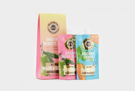 Подарочный набор Planeta Organica Beauty Box Маска и скраб для лица