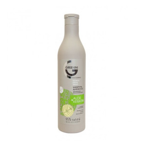 Шампунь для волос Greenini Aloe&Keratin Кератиновое восстановление 500 мл