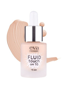 Тональный крем-флюид Eva Mosaic Fluid Touch тон 04 Бежевый 15 мл