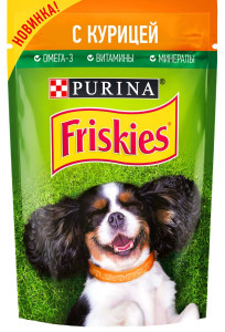 FRISKIES для собак Курица 85г