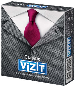Презервативы Vizit Classic 3 шт