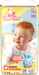 Belle-Bell Трисики extra dry L (44 шт)